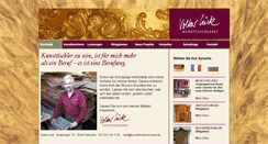Desktop Screenshot of kunsttischlerei-lueck.de